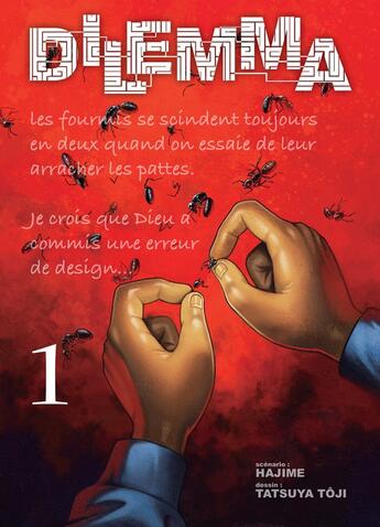 Couverture du livre « Dilemma Tome 1 » de Hajime et Tatsuya Toji aux éditions Komikku