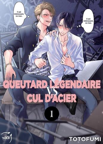 Couverture du livre « Queutard légendaire VS Cul d'acier Tome 1 » de Totofumi aux éditions Taifu Comics