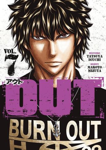 Couverture du livre « OUT Tome 7 » de Tatsuya Iguchi et Makoto Mizuta aux éditions Meian