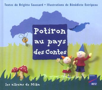 Couverture du livre « Potiron au pays des contes » de Saussard/Estripeau aux éditions Retz