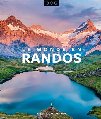 Couverture du livre « Le monde en randos » de  aux éditions Ouest France