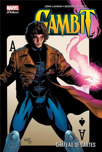 Couverture du livre « Gambit ; château de cartes » de John Layman et Georges Jeanty aux éditions Panini