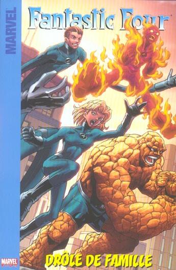 Couverture du livre « Fantastic Four Tome 1 : drôle de famille » de S Mckeever aux éditions Panini