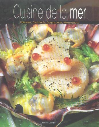 Couverture du livre « Cuisine de la mer » de Noel/Berbessou aux éditions Lariviere