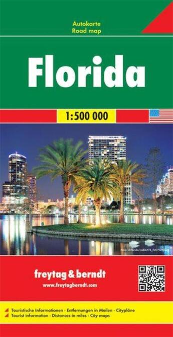 Couverture du livre « Floride » de  aux éditions Freytag Und Berndt