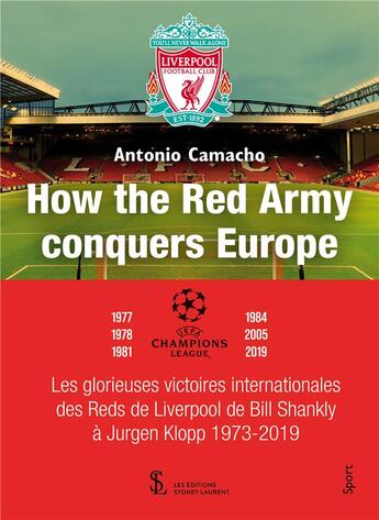 Couverture du livre « How the red army conquers europe » de Camacho Antonio aux éditions Sydney Laurent
