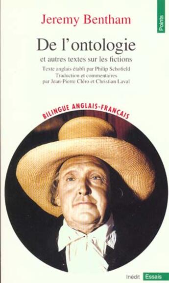 Couverture du livre « De l'ontologie, et autres textes sur les fictions » de Jeremy Bentham aux éditions Points