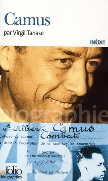 Couverture du livre « Albert Camus » de Virgil Tanase aux éditions Folio