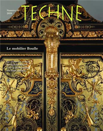 Couverture du livre « Techne, n 49. le mobilier boulle » de Thomas C. Dassas F. aux éditions Techne