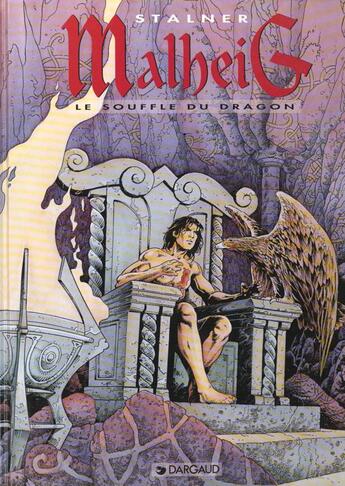 Couverture du livre « Malheig t.2 ; le souffle du dragon » de Eric Stalner aux éditions Dargaud