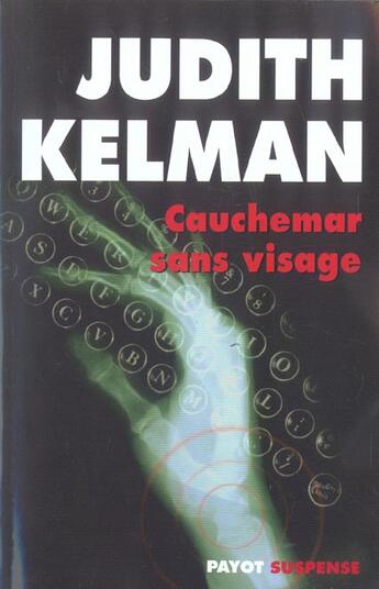 Couverture du livre « Cauchemar sans visage » de Judith Kelman aux éditions Payot