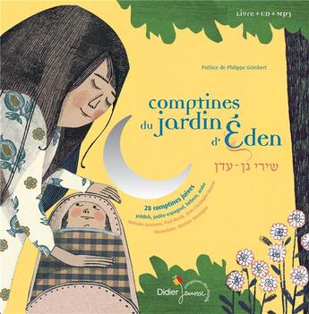 Couverture du livre « Comptines du jardin d'eden - edition 2018 » de Nathalie Soussana aux éditions Didier Jeunesse