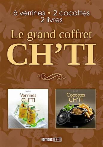 Couverture du livre « Grand coffret ch'ti » de Sylvie Ait-Ali aux éditions Editions Esi