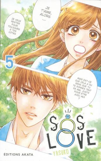 Couverture du livre « Sos love Tome 5 » de Yasuko aux éditions Akata