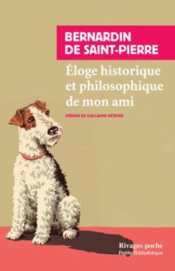 Couverture du livre « Éloge historique et philosophique de mon ami » de Henri Bernardin De Saint-Pierre aux éditions Rivages