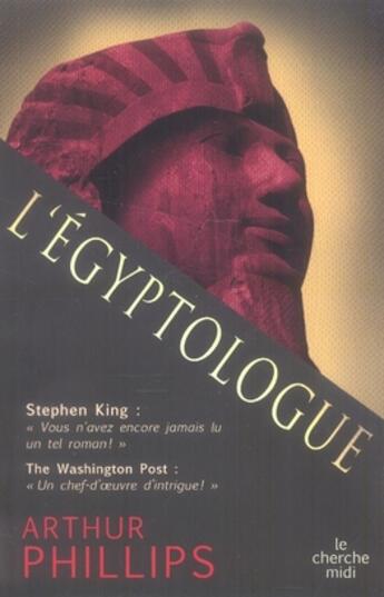 Couverture du livre « L'égyptologue » de Arthur Phillips aux éditions Cherche Midi