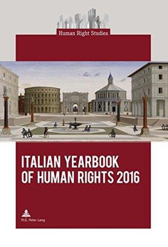 Couverture du livre « Italian yearbook of human rights 2016 » de  aux éditions Peter Lang Ag