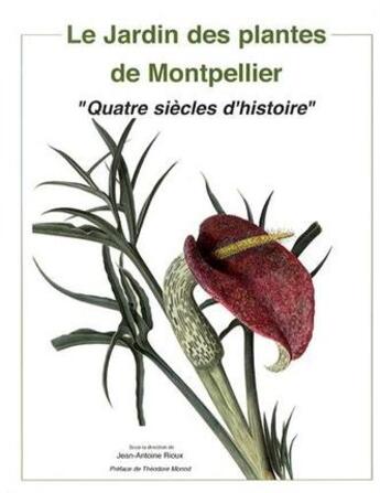 Couverture du livre « Le jardin des plantes de Montpellier ; 