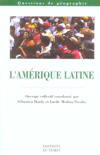 Couverture du livre « L'AMERIQUE LATINE (édition 2005/2006) » de  aux éditions Editions Du Temps