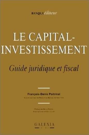 Couverture du livre « Capital Investissement » de Fd Poitrinal aux éditions Revue Banque