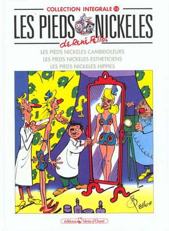 Couverture du livre « Les pieds nickelés ; intégrale t.15 » de Rene Pellos aux éditions Vents D'ouest