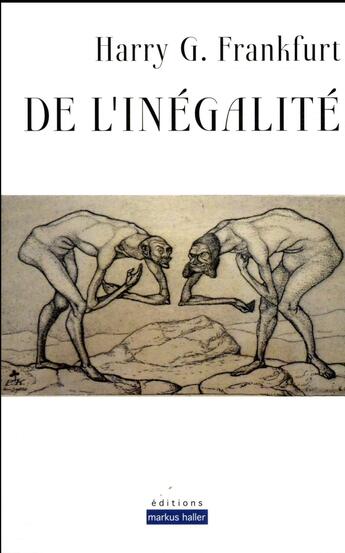 Couverture du livre « De l'inégalité » de Harry Frankfurt aux éditions Markus Haller