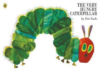 Couverture du livre « The very hungry caterpillar » de Eric Carle aux éditions Puffin Uk