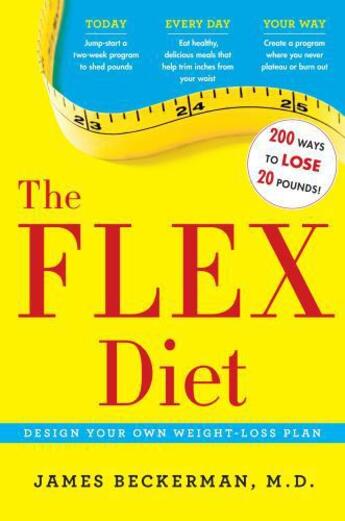 Couverture du livre « The Flex Diet » de Beckerman James aux éditions Touchstone