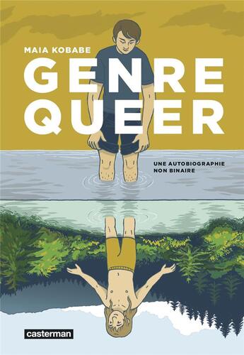 Couverture du livre « Genre queer » de Rey et Maia Kobabe aux éditions Casterman