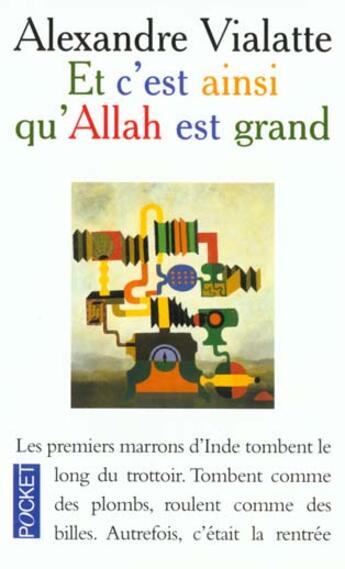 Couverture du livre « Et C'Est Ainsi Qu'Allah Est Grand » de Alexandre Vialatte aux éditions Pocket