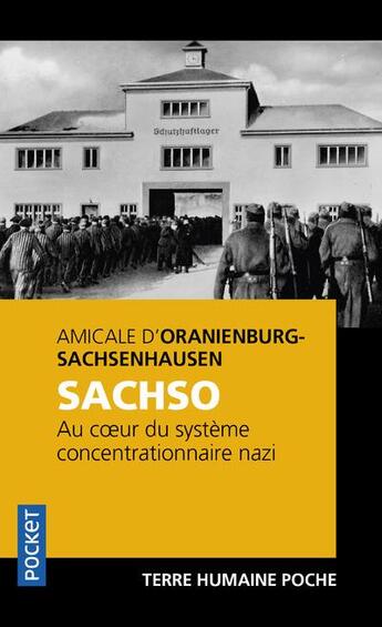 Couverture du livre « Sachso » de Amicale D Oranienbur aux éditions Pocket