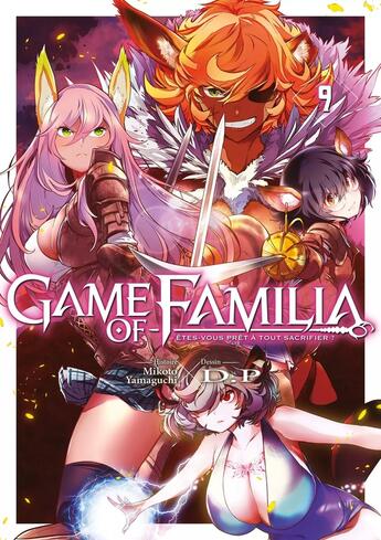 Couverture du livre « Game of familia Tome 9 » de Mikoto Yamaguchi aux éditions Meian