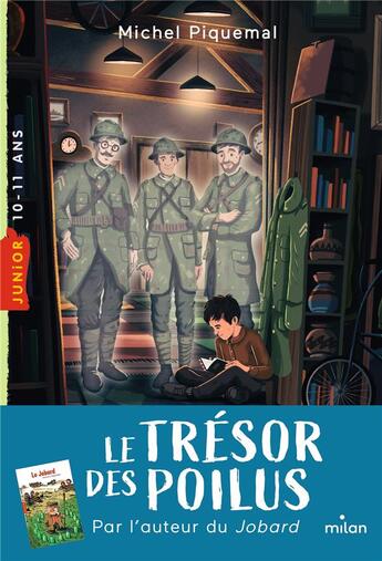 Couverture du livre « Le trésor des poilus » de Michel Piquemal aux éditions Milan