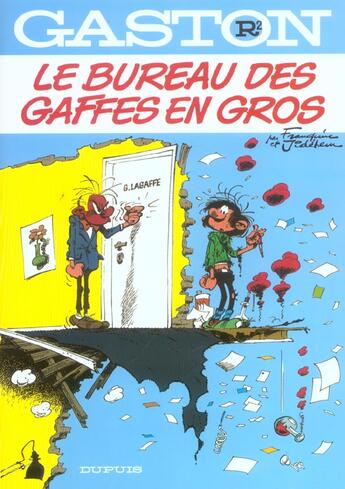 Couverture du livre « Gaston Tome 2 : le bureau des gaffes en gros » de Jidehem et Andre Franquin aux éditions Dupuis