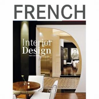 Couverture du livre « French interior design » de Chris Van Ufflen aux éditions Braun