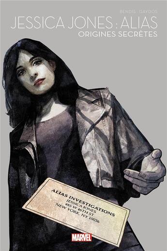 Couverture du livre « Jessica Jones : alias : origines secrètes » de Michael Gaydos et Brian Michael Bendis aux éditions Panini