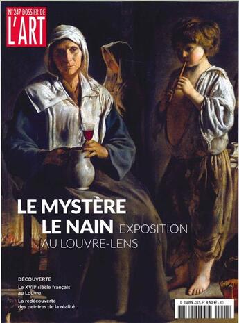 Couverture du livre « Dossier de l'art n 247 les freres le nain mars 2017 » de  aux éditions Faton Revue