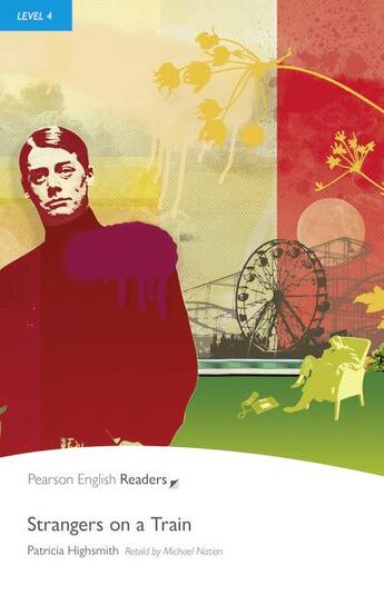 Couverture du livre « Strangers on a train » de Patricia Highsmith aux éditions Pearson