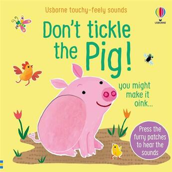 Couverture du livre « Don't tickle the pig ! » de Sam Taplin aux éditions Usborne