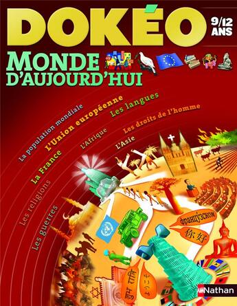 Couverture du livre « Monde d'aujourd'hui 9-12 ans » de Bourgoing/Gandon aux éditions Nathan