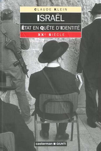 Couverture du livre « Israel, un etat en quete d'identite » de Klein aux éditions Casterman