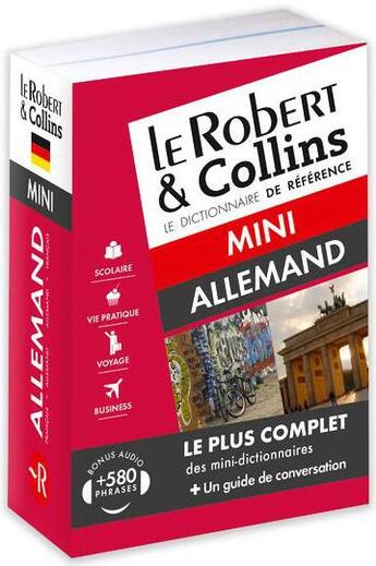 Couverture du livre « LE ROBERT & COLLINS ; MINI ; dictionnaire allemand (édition 2016) » de  aux éditions Le Robert