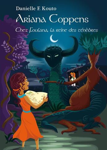 Couverture du livre « Ariana Coppens ; chez Foulana, la reine des ténèbres » de Danielle F. Kouto aux éditions Books On Demand