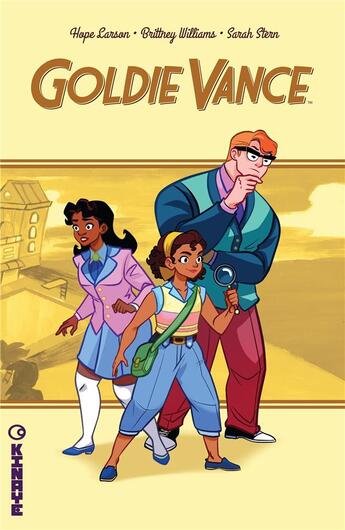 Couverture du livre « Goldie Vance Tome 1 » de Hope Larson et Brittney Williams aux éditions Kinaye