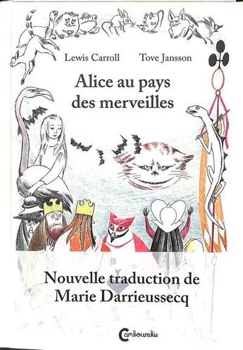 Couverture du livre « Alice au pays des merveilles » de Lewis Carroll et Jansson Tove aux éditions Cambourakis