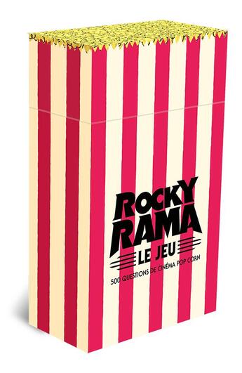 Couverture du livre « Rockyrama, le jeu ; 500 questions de cinéma pop corn » de  aux éditions Ynnis