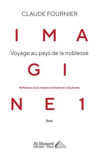 Couverture du livre « Imagine 1 » de Fournier Claude Alex aux éditions Saint Honore Editions