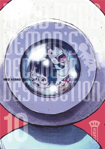 Couverture du livre « Dead dead demon's dededede destruction Tome 10 » de Inio Asano aux éditions Kana