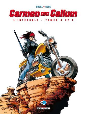 Couverture du livre « Carmen Mc Callum : Intégrale vol.2 : t.4 et t.5 : deuxième cycle ; le dossier Earp » de Fred Duval et Gess aux éditions Delcourt