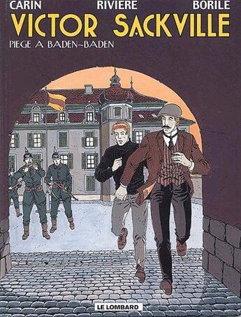 Couverture du livre « Piège à baden-baden » de Borile/Riviere/Carin aux éditions Lombard